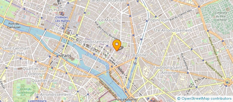 localisation de l'entreprise CUNY INVESTISSEMENT à PARIS