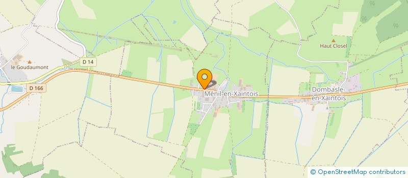 localisation de l'entreprise CUNY SEBASTIEN SARL  MENIL-EN-XAINTOIS