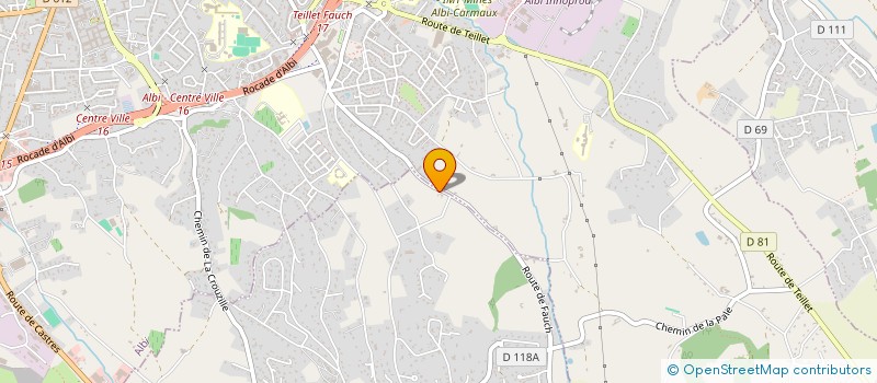 localisation de l'entreprise CUOC CONSTRUCTION  PUYGOUZON