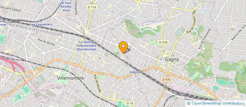 localisation de l'entreprise CUOCO  VILLEMOMBLE