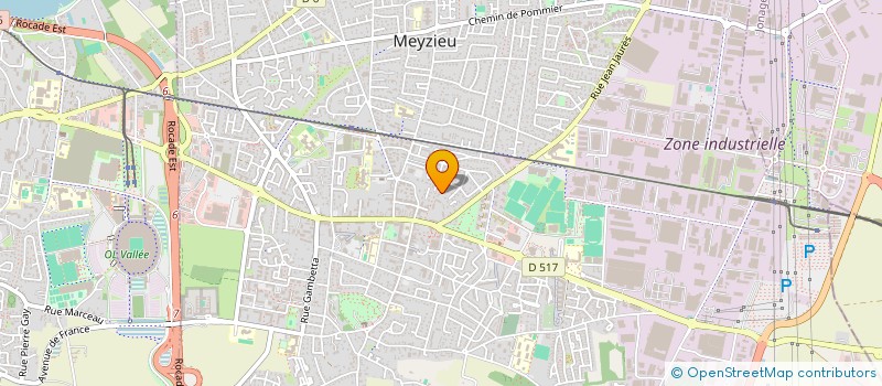 localisation de l'entreprise CUORE DI NAPOLI à MEYZIEU