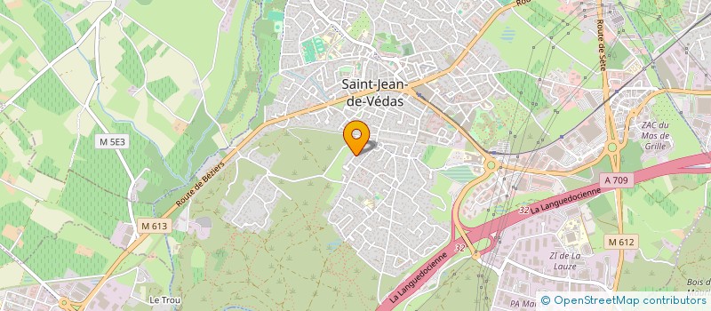 localisation de l'entreprise CUP  SAINT-JEAN-DE-VEDAS