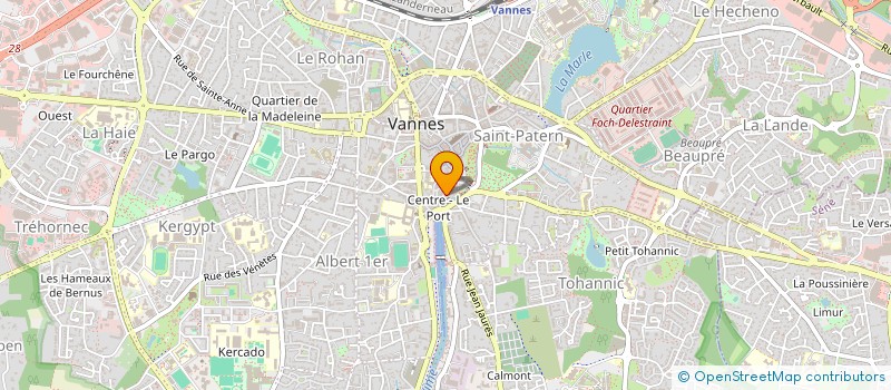 localisation de l'entreprise CUP OF CHEESE à VANNES