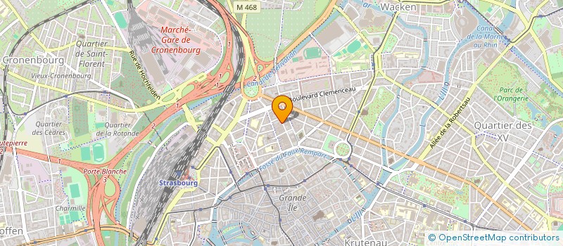 localisation de l'entreprise CUP OF ZI à STRASBOURG