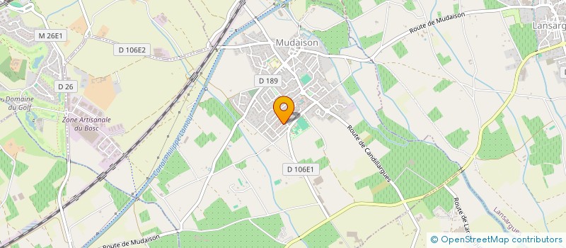 localisation de l'entreprise CUP.OFF  MUDAISON