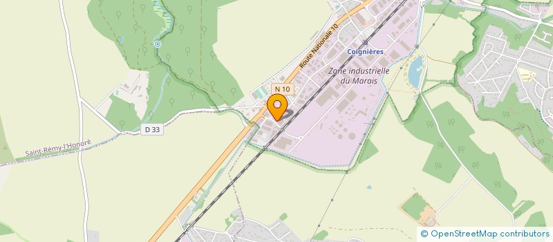 localisation de l'entreprise CUPA PIERRES SARL  THOUARE-SUR-LOIRE