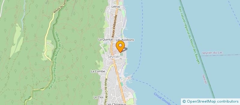 localisation de l'entreprise CUPABIA  SEVRIER