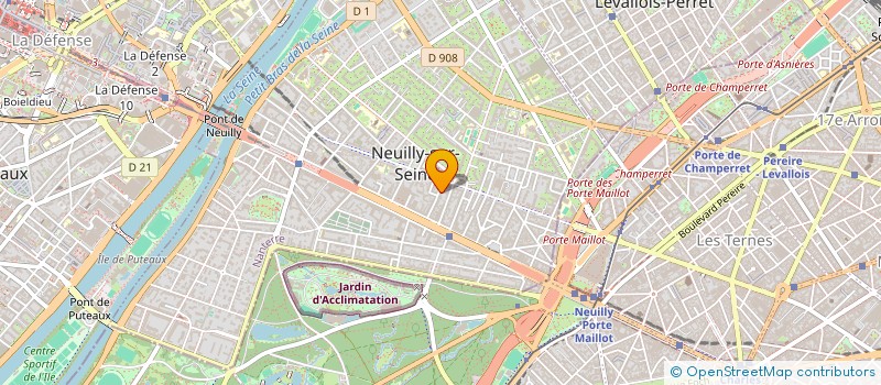 localisation de l'entreprise CUPDOM à NEUILLY-SUR-SEINE