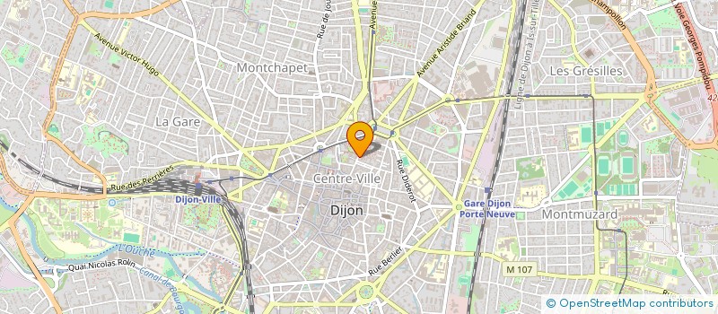 localisation de l'entreprise CUPECOY à DIJON