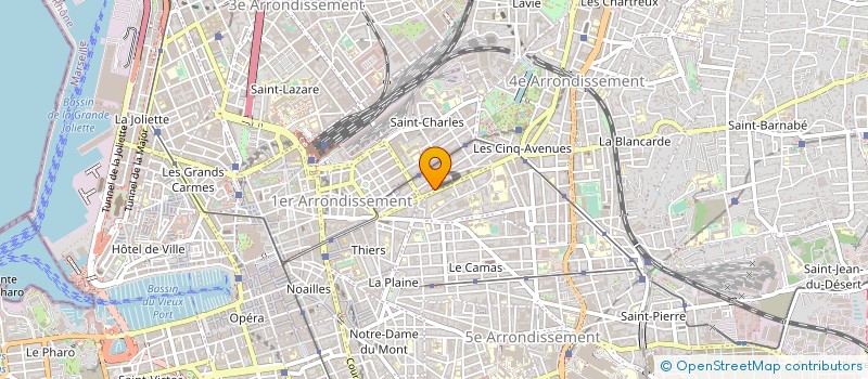 localisation de l'entreprise CUPIDON SARL à MARSEILLE