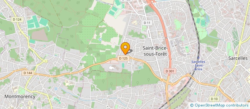 localisation de l'entreprise CUPKA MENUISERIE à SAINT-BRICE-SOUS-FORET