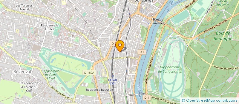 localisation de l'entreprise CUPKIE FACTORY à SURESNES