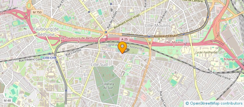 localisation de l'entreprise CUPPENS PARTICIPATIONS à MARCQ-EN-BARŒUL