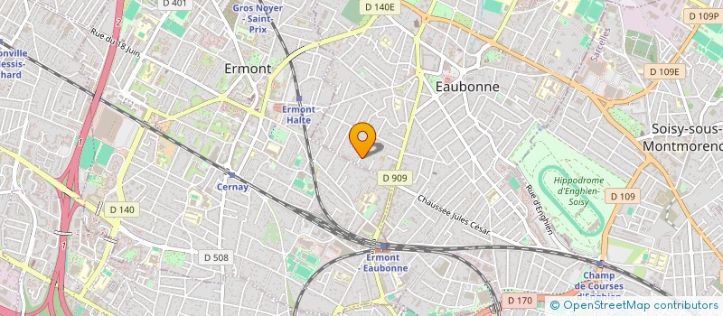 localisation de l'entreprise CUPRAL S A R L à EAUBONNE