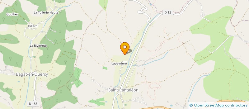 localisation de l'entreprise CUQUEL CARBURANTS à LENDOU-EN-QUERCY