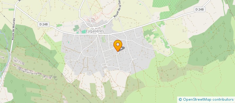 localisation de l'entreprise CUQUITA  EYGALIERES