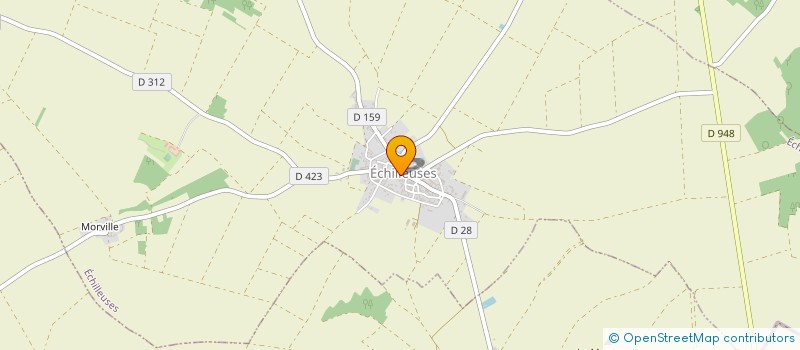 localisation de l'entreprise CŒUR BRAVE à ECHILLEUSES