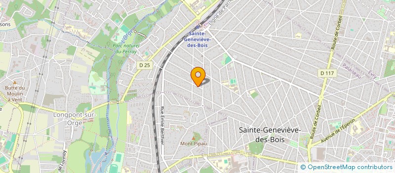 localisation de l'entreprise CUR D'ESSONNE  SAINTE-GENEVIEVE-DES-BOIS