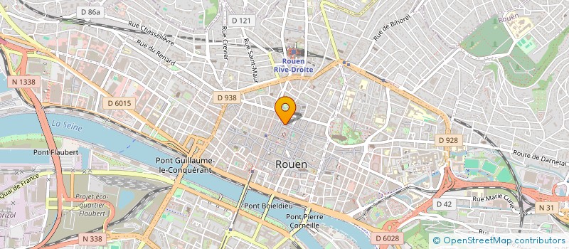 localisation de l'entreprise CŒUR DE CAFE à ROUEN