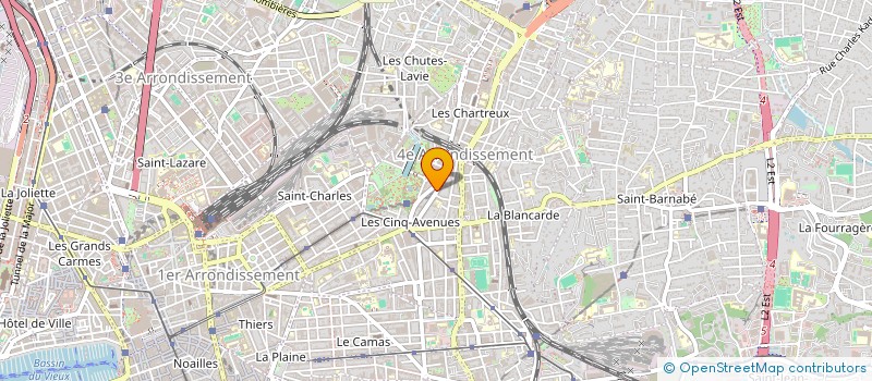 localisation de l'entreprise CŒUR DE PROVENCE à MARSEILLE 4EME