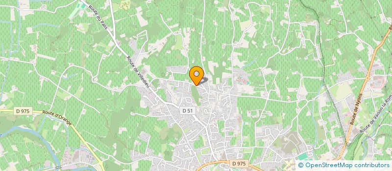 localisation de l'entreprise CŒUR DE ROMAINE à ORANGE