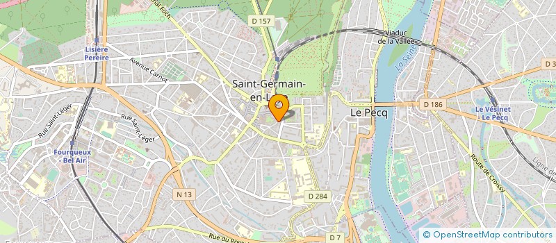 localisation de l'entreprise CURAC à SAINT-GERMAIN-EN-LAYE