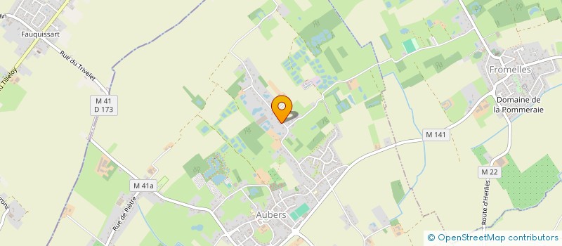 localisation de l'entreprise CURAE à AUBERS
