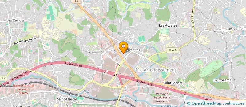 localisation de l'entreprise CURAT  MARSEILLE