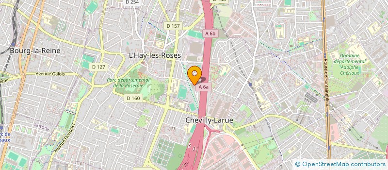 localisation de l'entreprise CURATUS LOGIS  L'HAY-LES-ROSES