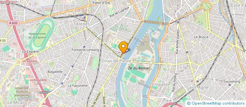 localisation de l'entreprise CURCUMAMAS  TOULOUSE