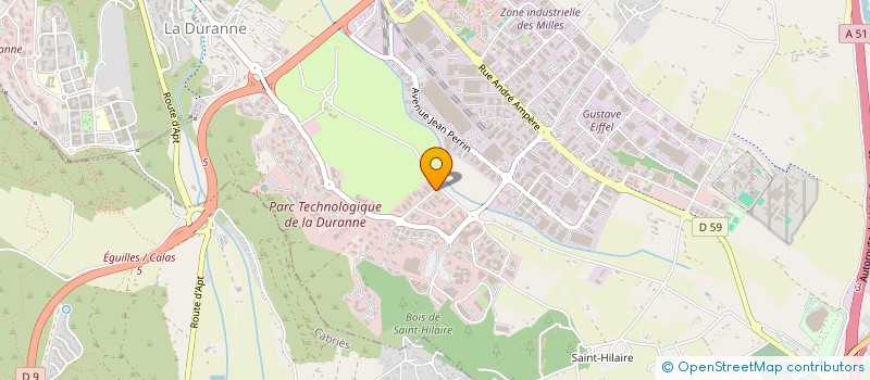 localisation de l'entreprise CURE ET VITAMINES à AIX-EN-PROVENCE