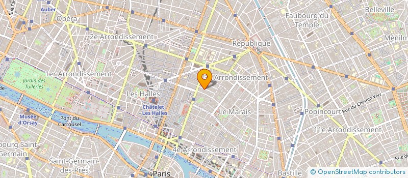 localisation de l'entreprise CURECALL  PARIS