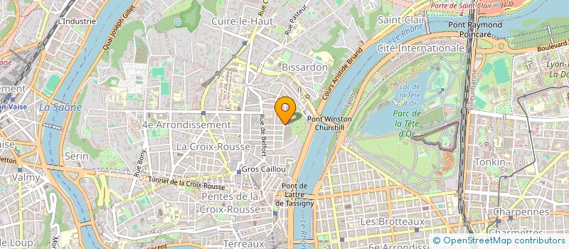localisation de l'entreprise CUREY SOUDAGE ET REGLEMENTATION à LYON