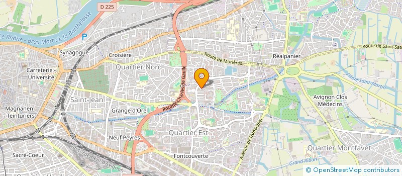 localisation de l'entreprise CURI GENEVIEVE BIANCONE ROBERT à AVIGNON