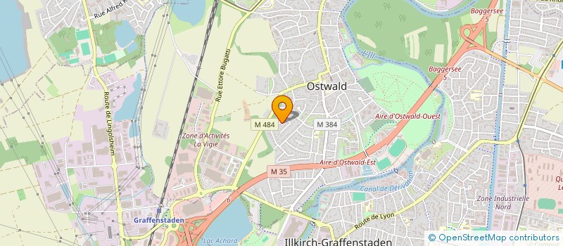 localisation de l'entreprise CURIA PROCUREMENT  OSTWALD