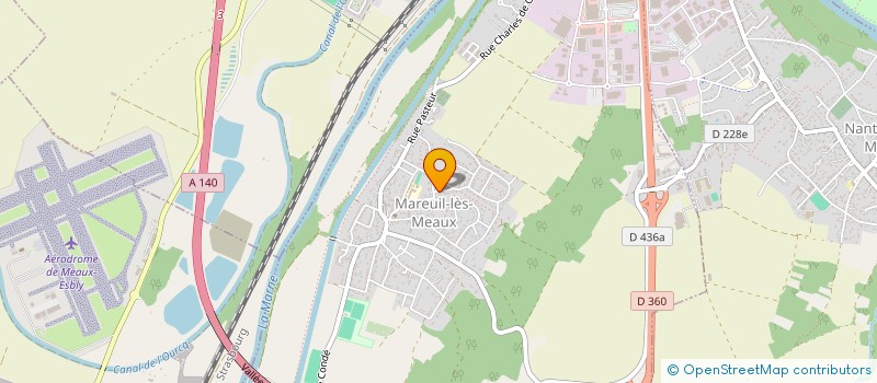 localisation de l'entreprise CURIA REGIS à MAREUIL-LES-MEAUX