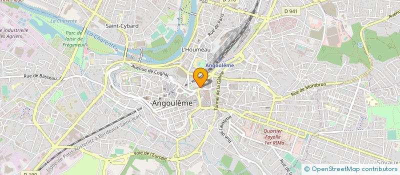 localisation de l'entreprise CURIEN IMMOBILIER à MORNAC