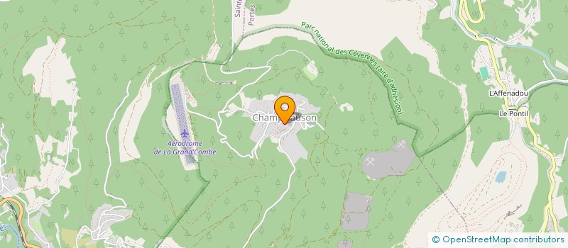 localisation de l'entreprise CURIEUSES SAUVAGES  LA GRAND-COMBE