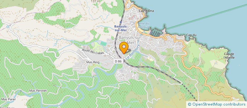 localisation de l'entreprise CURIEUX DE NATURE  BANYULS-SUR-MER