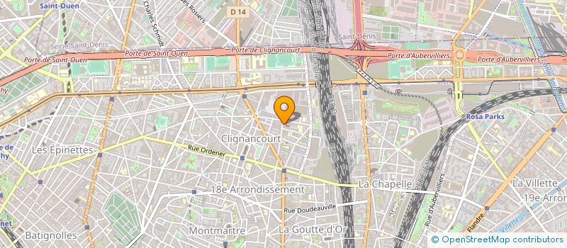 localisation de l'entreprise CURIOSITEL à PARIS