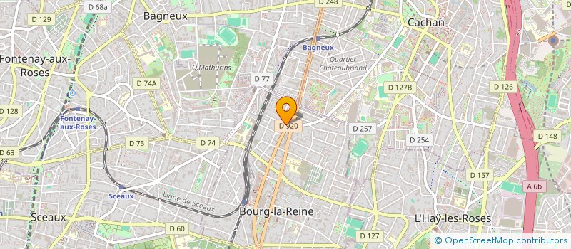 localisation de l'entreprise CURIOUS MINDS à BOURG-LA-REINE