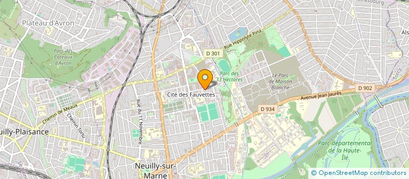 localisation de l'entreprise CURIUM CONSULTING  LE RAINCY