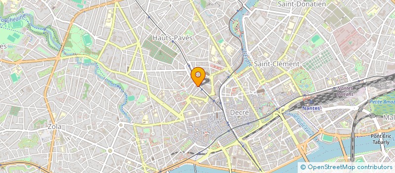 localisation de l'entreprise CURL'IN à NANTES
