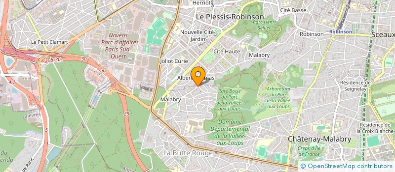localisation de l'entreprise CURMA SOLUTIONS à CHATENAY-MALABRY