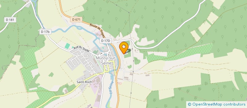 localisation de l'entreprise CURNELLE TYH CONCEPT  MUSSY-SUR-SEINE