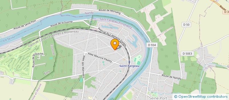 localisation de l'entreprise CURRATOGGIO  SAINT-FARGEAU-PONTHIERRY