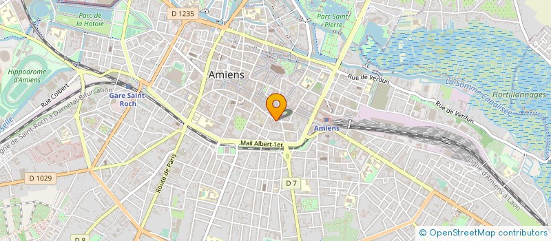 localisation de l'entreprise CURSOR INTERIM  AMIENS