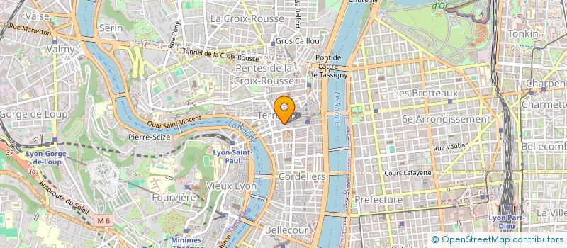 localisation de l'entreprise CURSUS à LYON