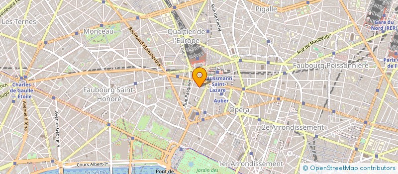 localisation de l'entreprise CURSUS ECHANGES ET FORMATIONS  PARIS