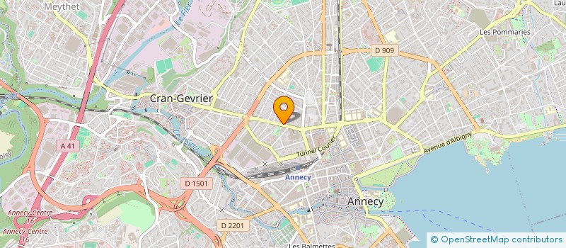 localisation de l'entreprise CURSUSVENTURE à ANNECY